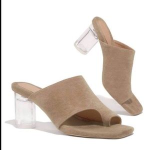 Miss Lola short clear heels